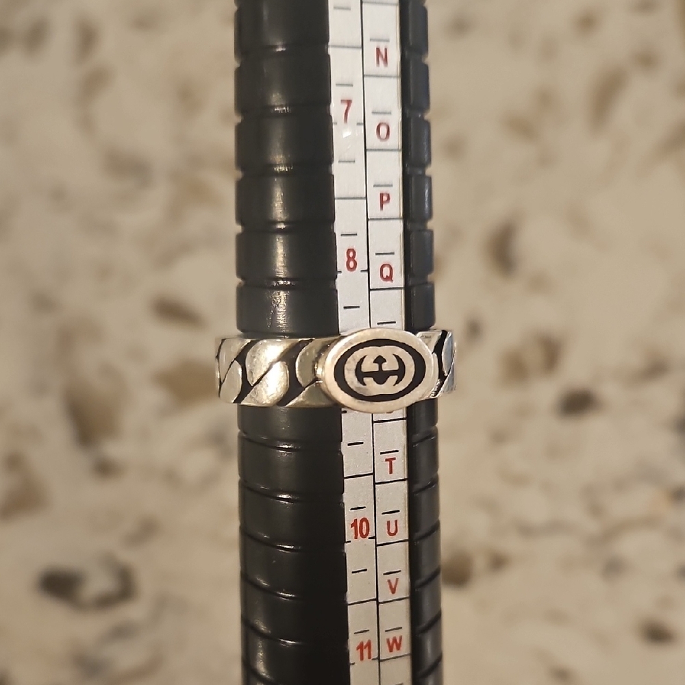 Gucci 925 Silver Ring NEW with COA